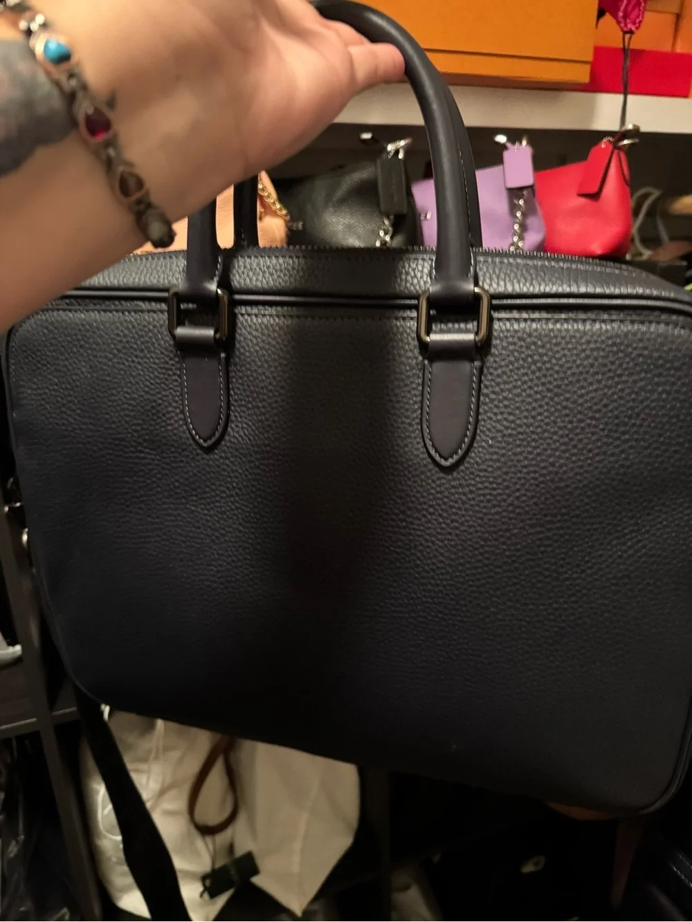 NWT Coach Gotham Brief Messenger Bag